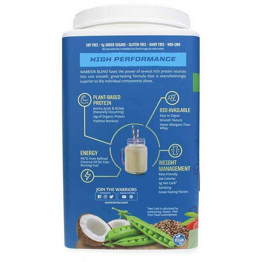 Warrior Blend Organic Protein, SUW